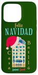 iPhone 15 Pro Max Merry Christmas, Antoni Gaudi drawing, Barcelona Spain Case