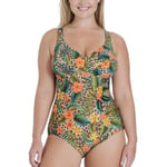 Miss Mary Amazonas Swimsuit Grønn blomstre F 38 Dame