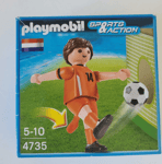 PLAYMOBIL SPORTS&ACTION Joueur néerlandais n° 14 réf 4735 dès 5 ans