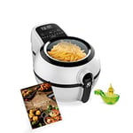 Tefal Actifry Genius XL FZ7600 Hot Air Fryer Friteuse en acier inoxydable Noir 1,2 l 1 350 W 60 min