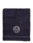 Crest Towel 70X140 Home Textiles Bathroom Textiles Towels & Bath Towels Face Towels Navy GANT