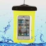 Housse Etui Coque Pochette Etanche Waterproof Pour Wiko Lenny 3 - Jaune