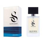 SANGADO Atlantis Parfum pour Homme, 8-10 heures Longue durée, Senteur Luxe, Chypré Fruité, Essences Françaises fines, Extra-Concentré (Eau de Parfum), 50 ml Spray