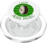 Bodhran de la Saint-Patrick, musique irlandaise PopSockets PopGrip pour MagSafe