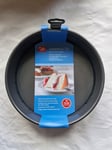 20cm Tala Non-Stick Round Sandwich Tin Cake Pan Quick Release new