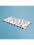 R-Go Tools R-Go Ergonomic Keyboard Compact break - Tastatur - Tysk - Hvit