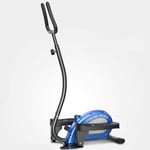 Kays Swing Stepper Fitness Step Machine Mini armrest stepper home weight loss machine mute foot fitness (Color : Blue)