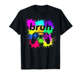 Bruh Meme Video Game Controller Cool Gamer Boy Teen Boys Men T-Shirt