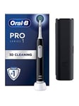 Oral-B Pro 1 Cross Action Black (+Travel Case)