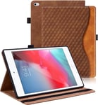 Coque Pour Ipad Mini 5 4 3 2 Housse Cuir Pu [R?Veil/Veille Automatique] 7,9 Pouces Ipad Mini 5 2019 / Ipad Mini 4 Etui De Protection Avec Support Fonction - Brun