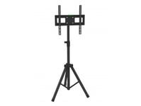 Techly - Ställ - Universal Tripod - För Tv - Plast, Stål - Svart - Skärmstorlek: 17"-60" - Golvstående