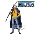 ONE PIECE FIGURINE TRAFALGAR LAW WANOKUNI DXF GRANDLINE VOL 14 17 cm  BANPRESTO