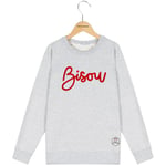 Sweat-shirt enfant French Disorder  Sweatshirt col rond enfant  Bisou