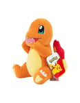 Pokémon Official & Premium Quality 8-inch Charmander Adorable, Ultra-Soft, Plush Toy, Perfect for Playing & Displaying-Gotta Catch ‘Em All