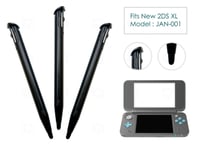 3 x Black Stylus for New Nintendo 2DS XL/LL Plastic Replacement Parts Pen