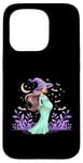 iPhone 15 Pro Spooky Halloween Witch Baby Bump for Pregnant Woman Case