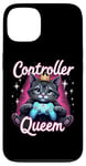 iPhone 13 Controller Queen Cute Gamer Cat Design- Gaming Cat Lovers Case