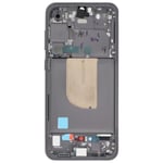 Samsung Frame + Battery cover for Galaxy S23 FE Original Graphite, Black