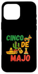 Coque pour iPhone 16 Pro Max Piñata Nacho Tacos Cinco De Mayo Mai Fifth