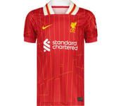 Liverpool FC Stadium 24/25 Home JR matchtröja Barn GYM RED/WHITE/CHROME YELLOW XS