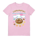 Sanrio Unisex Adult Yummy Cinnamoroll T-Shirt - XL