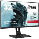 Ecran PC Gamer - IIYAMA G-Master Red Eagle - 31,5 WQHD - Dalle IPS - 1 ms - 1...