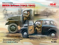 Rkka Drivers (1943-1945) 1:3 5 Figurine Plastique Model Kit Icm