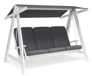 Hillerstorp Aspö hammock Vit/Grå 208 x 126 cm