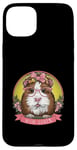 Coque pour iPhone 15 Plus Maman de cochon d'Inde pour les propriétaires de cochons d'Inde éleveurs de cochons d'Inde