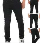 new mens DIESEL TEPPHAR 0674N BLACK JEANS size W30 L32 Slim Carrot STRETCH