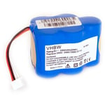vhbw 1x Batterie compatible avec Ecovacs Deebot D73, D76, D710, D720, D730, D760 robot électroménager (3300mAh, 6V, NiMH) - Remplacement pour