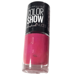 Maybelline ColorShow Blushed Nude Nail Polish 449 Crimson Flush