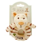 NEW CLASSIC TIGGER PLUSH RING RATTLE OFFICIAL DISNEY WINNIE THE POOH SOFT TOYS