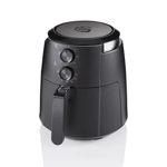 Swan SD75210BLKN Stealth 4.7L Manual Air Fryer, Timer, 1500W, Matte Black