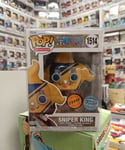 Funko Pop Sniper King 1514 - Chase Édition - one piece - Originelle Vinyl