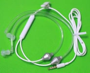 FBI Style Acoustic Tube Earphone Noise Reduce For Apple iPhone 3.5MM Two Ear