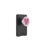 J'aime la clarinette en cœur avec notes de clarinette PopSockets PopWallet pour MagSafe