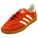 adidas Handball Spezial Mens Fashion Trainers in Preloved Red White - 8.5 UK