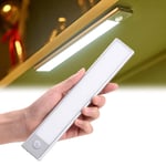 Wireless Motion Sensor Light Rechargeable, Ultra-Thin Super Bright 39 LED Under Cabinet Lighting Battery Operated, Magnetic Stick-on Anywhere for Closet,Wardrobe, Bedroom,Kitchen,Hallway,Stairway