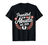 Promoted to Abuela 2025 Mothers Day First Time Mom Pregnancy T-Shirt