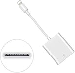 Lecteur de carte SD de type C pour iPhone 15/téléphone Android/iPad/Mac/ordinateur portable, adaptateur de carte mémoire de photographie USB-C, prend en charge la lecture de cartes SD et Micro SD,