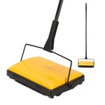 CLEANHOME MANUAL CARPET SWEEPER BRUSH CORDLESS RUG CLEANER DUSTER BROOM