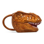 OFFICIAL JURASSIC PARK T REX DINOSAUR 3D SHAPED COFFEE MUG CUP NEW & BOXED HMB