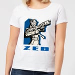 T-Shirt Femme Zeb Star Wars Rebels - Blanc - M - Blanc