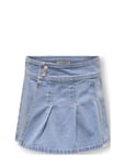 Kogvenice Pleated Dnm Skort Bj Blue Kids Only