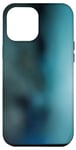 Coque pour iPhone 12 Pro Max Gris bleu turquoise dégradé