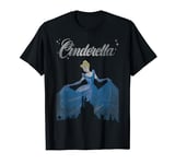 Disney Cinderella Vintage Castle Silhouette Graphic T-Shirt T-Shirt