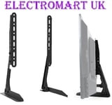 UNIVERSAL FIT FLAT PANEL TV MONITOR STAND 23 TO 39" VESA 75 100 200 MAX 30KG