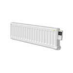 Radiateur électrique inertie fluide yali digital plus plinthe 2000W Finimetal 3903202