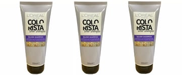 L'Oreal Colorista Silver Shampoo - 200ml  x 3